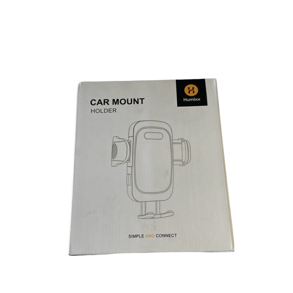 Humixx Car Phone Mount, Black, 360 Rotatable NIP